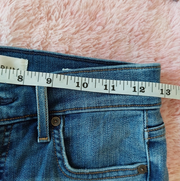 Denim Forum Nico Mid Rise Skinny Crop Jeans Size 26 - Picture 7 of 11